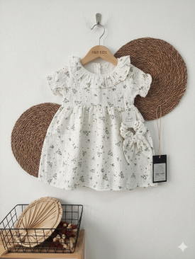 MÜSLIN BEBEK ELBİSE